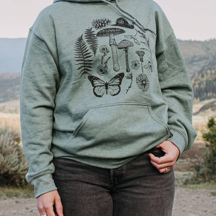 Sweatshirt/ Hoodie / Forage Hoodie for wholesale by Edgy Moose Designs