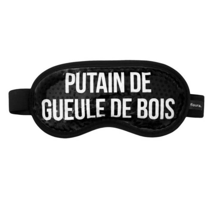 Les Vilaines Filles - Wholesale Sleep/Eye Mask - Black Hangover Cure Eye Gel Mask