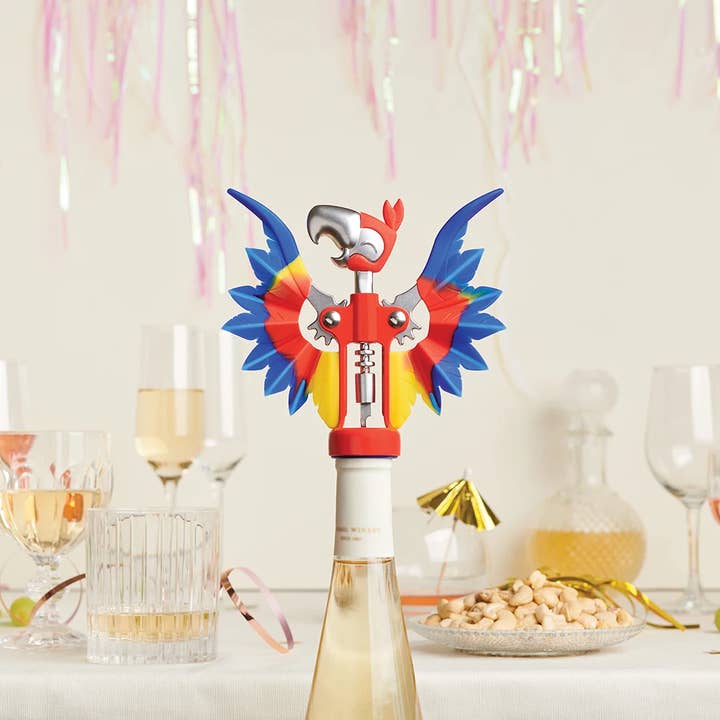 Pinot Parrot Wine Bottle Opener - Bar Accessories & Gifts and other Purchase Wholesale parrot. Free Returns & Net 60 Terms on Faire trending on Faire.