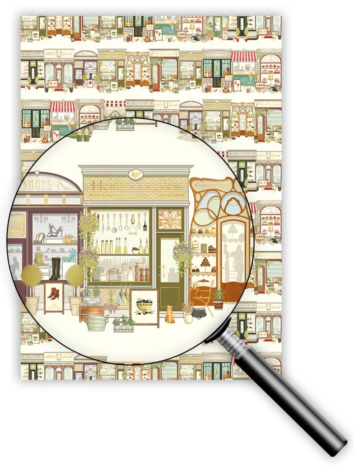 Boutiques, papier cadeau, 8995 pour la vente par Acte tre US/UK