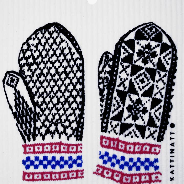 Norwegian Mittens Swedish Wash Towel for wholesale by Talla Imports