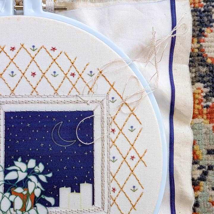 cozyblue handmade - Wholesale Embroidery/Cross Stitch Supplies - sweet dreams embroidery kit2