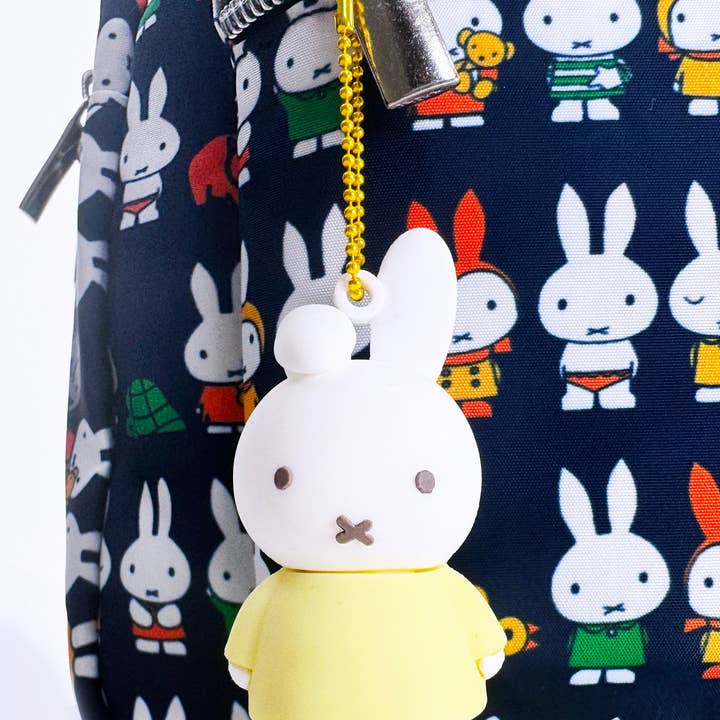 LASR - Wholesale Keychain - Women's - Miffy Rubber Mascot Keychain in Yellow