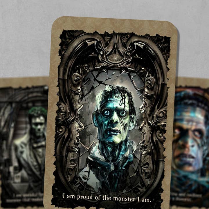 Frankenstein's Affirmations - Empower you inner Monster for wholesale by Ibiza Tarot USA