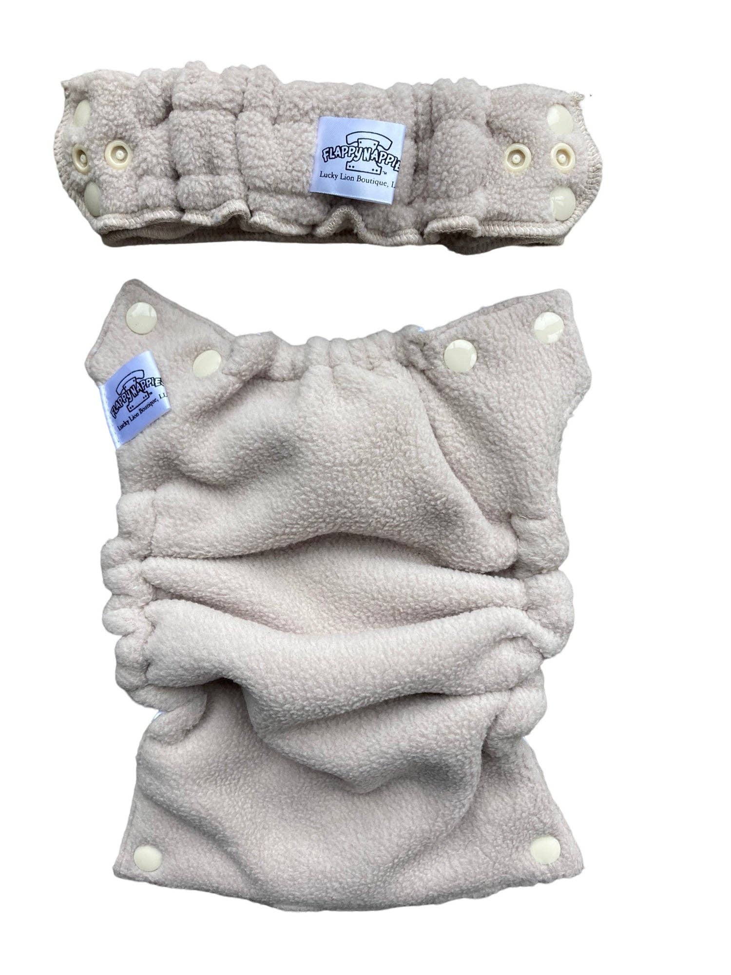 Flappy-Nappies - Wholesale Nappy (cloth) – Baby - All-In-Two Diaper and Belt (PUL/Fleece)5