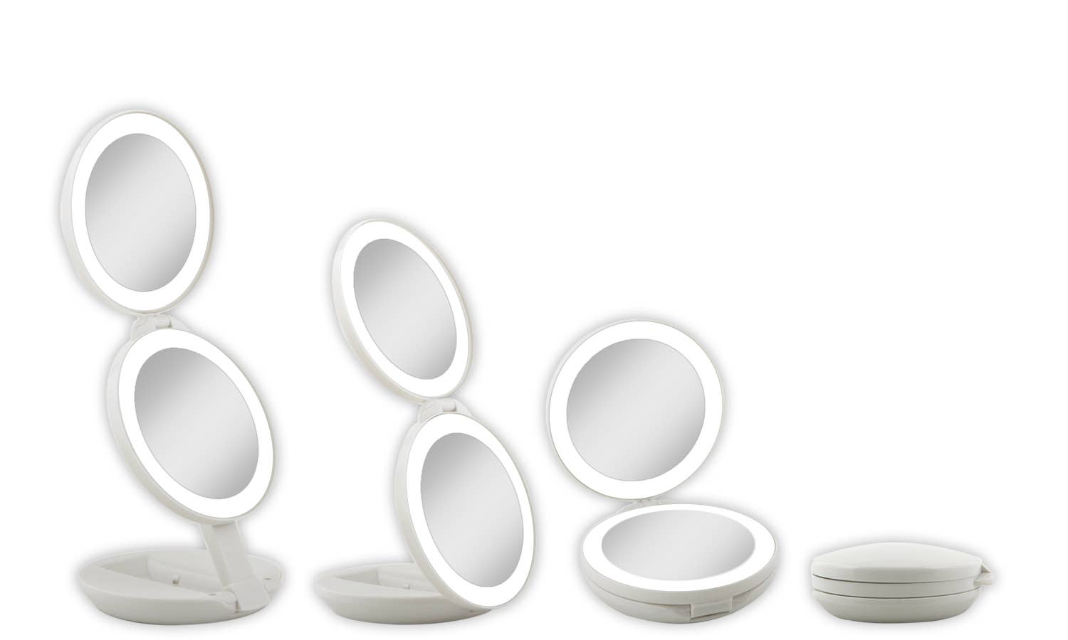 Zadro, Inc. - Wholesale Compact Mirror - Lighted Travel Mirror with Magnification & Folding-to-Compac22