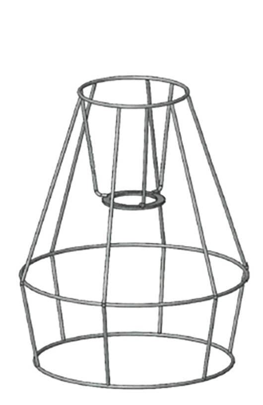 Graine Créative - Wholesale Lamp Shade - LAMPSHADE NO. 9 BLACK WORKSHOP 180X250MM0