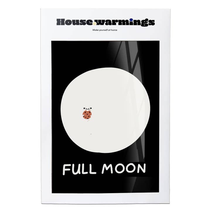 FULLMÅNE Konsttryck - A4 Storlek för wholesale av Jolly Awesome
