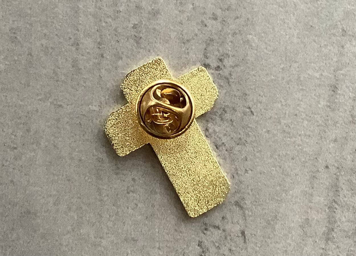 Faithstrings – wholesale Lapel pin/button – Pin Badge Christian gift Cross Jesus Lapel Tie Enamel 4