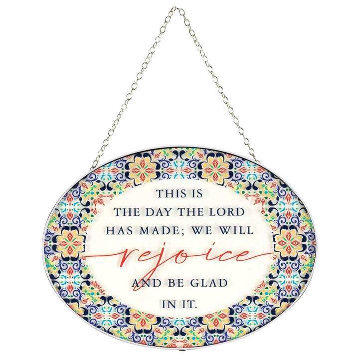 THIS IS THE DAY THE SUNCATCHER 9" OVAL for wholesale by Cottage Garden