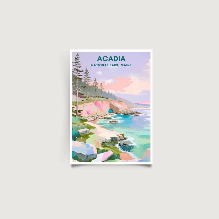 Acadia National Park Print for wholesale by Across Our Land