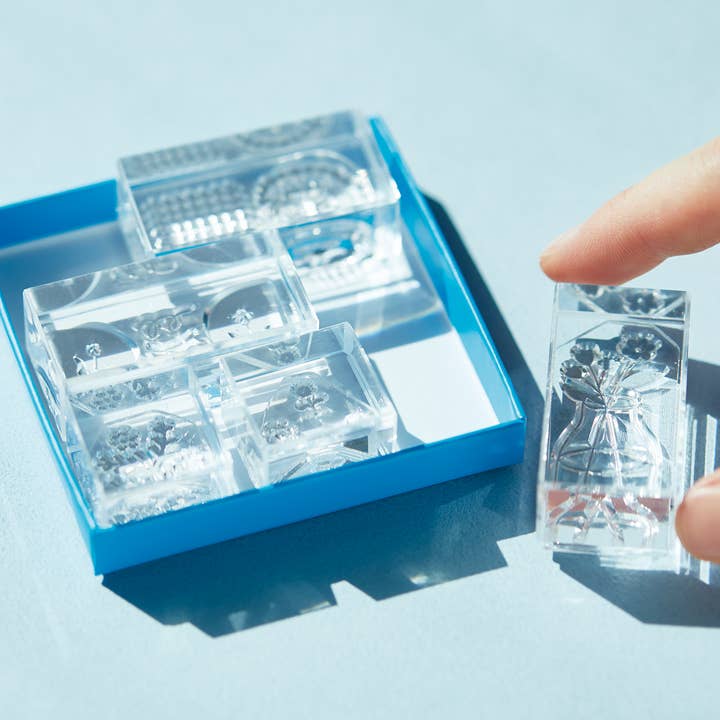 Garland Crystal Clarity Stamp | Hitotoki Kori Jirushi Series Garland Crystal Clarity Stamp | Hitotoki Kori Jirushi Series