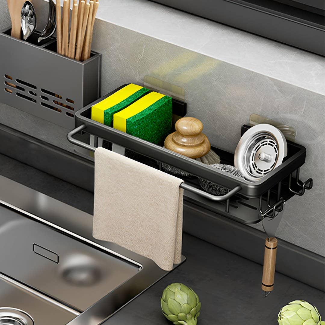 SOGA International Pty Ltd - Wholesale Kitchen storage/organiser - 34cm Kitchen Sink Storage Rack3