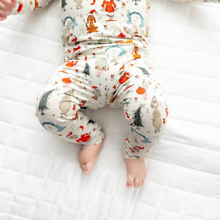 Ellie Sue - Wholesale Sleepwear Set - Kids - Classic Christmas Pajamas