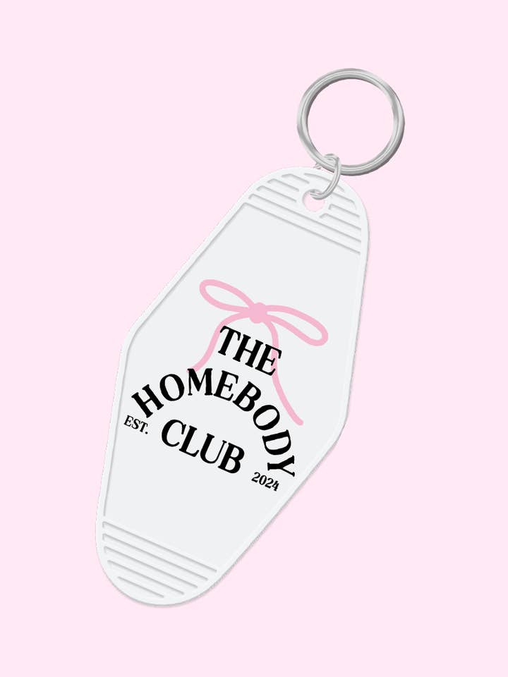 Homebody Club nøglering for engroshandel hos Melting Hearts Co