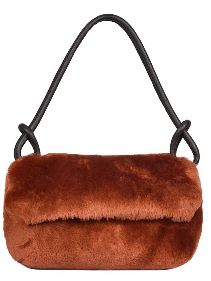 Sheepskin Shoulder Bag | Whitby Bag for wholesale by Owen Barry Ltd