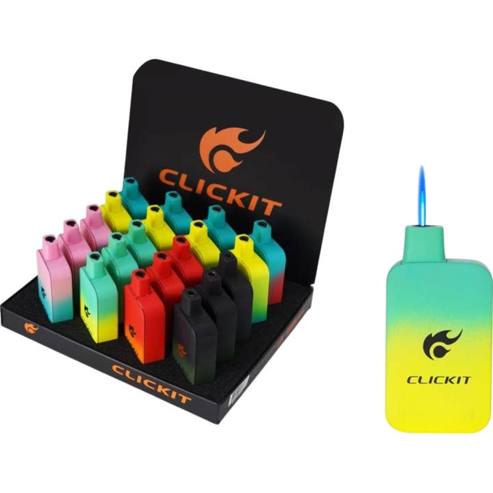 Cow Crack Wholesale - Wholesale Lighter - Clickit Torch Lighter Vape