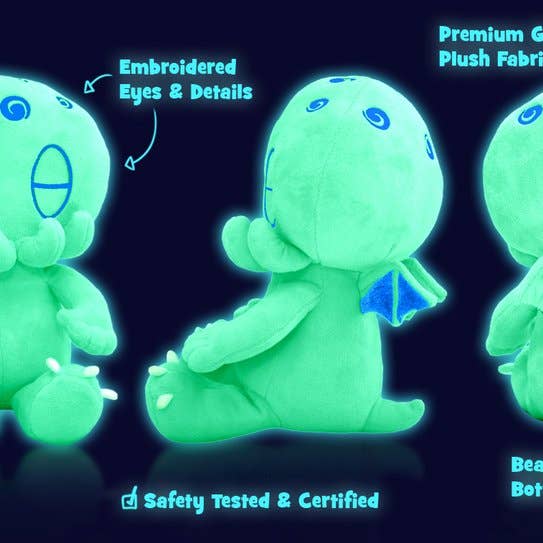 C is for Cthulhu - Wholesale Stuffed/plush toy – Kids & baby - Sweet Dreams Cthulhu & Glow-in-the-Dark C is for Cthulhu Plu4