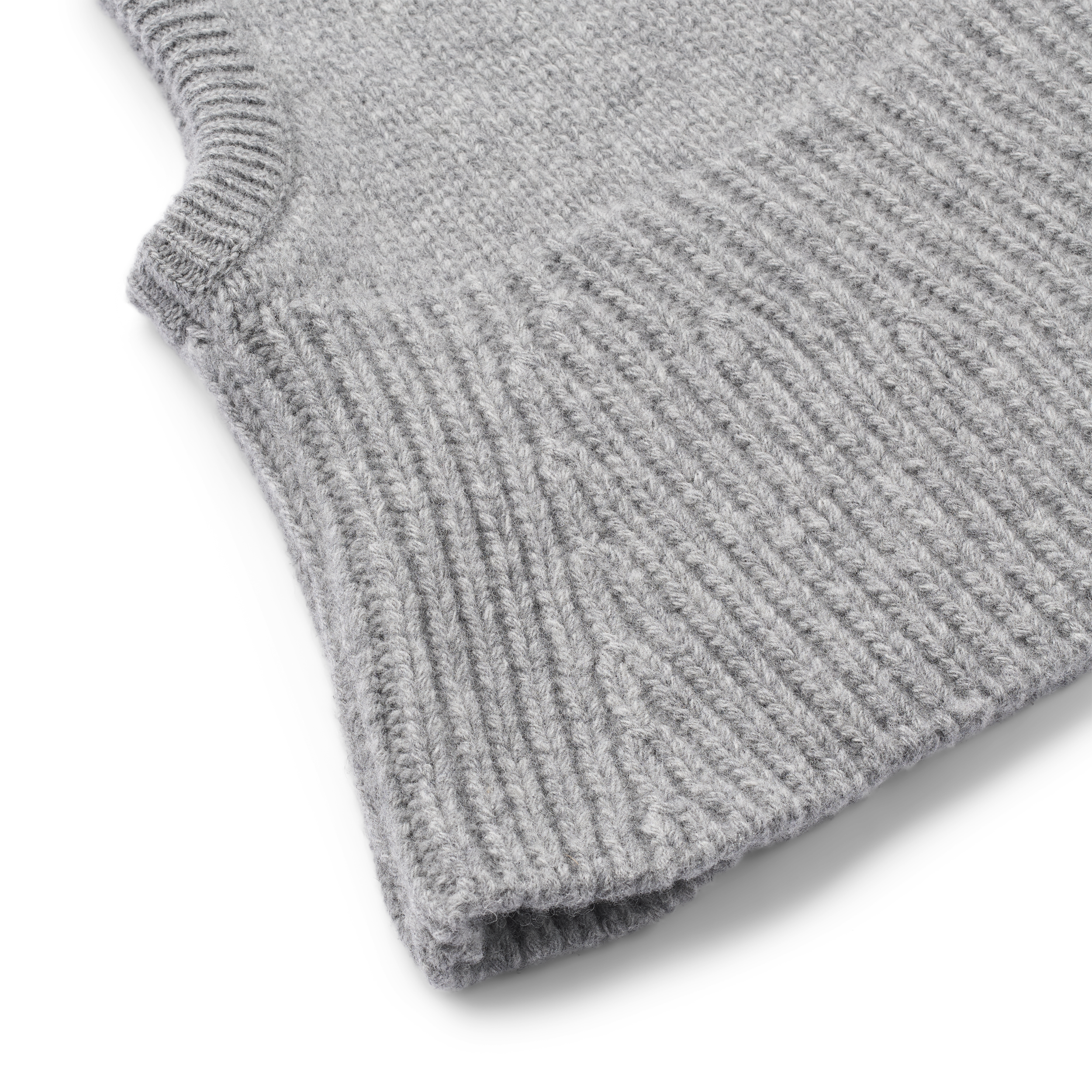 gai-lisva - Wholesale Balaclava - Women's - Balaclava Lambswool - Grey Melange3