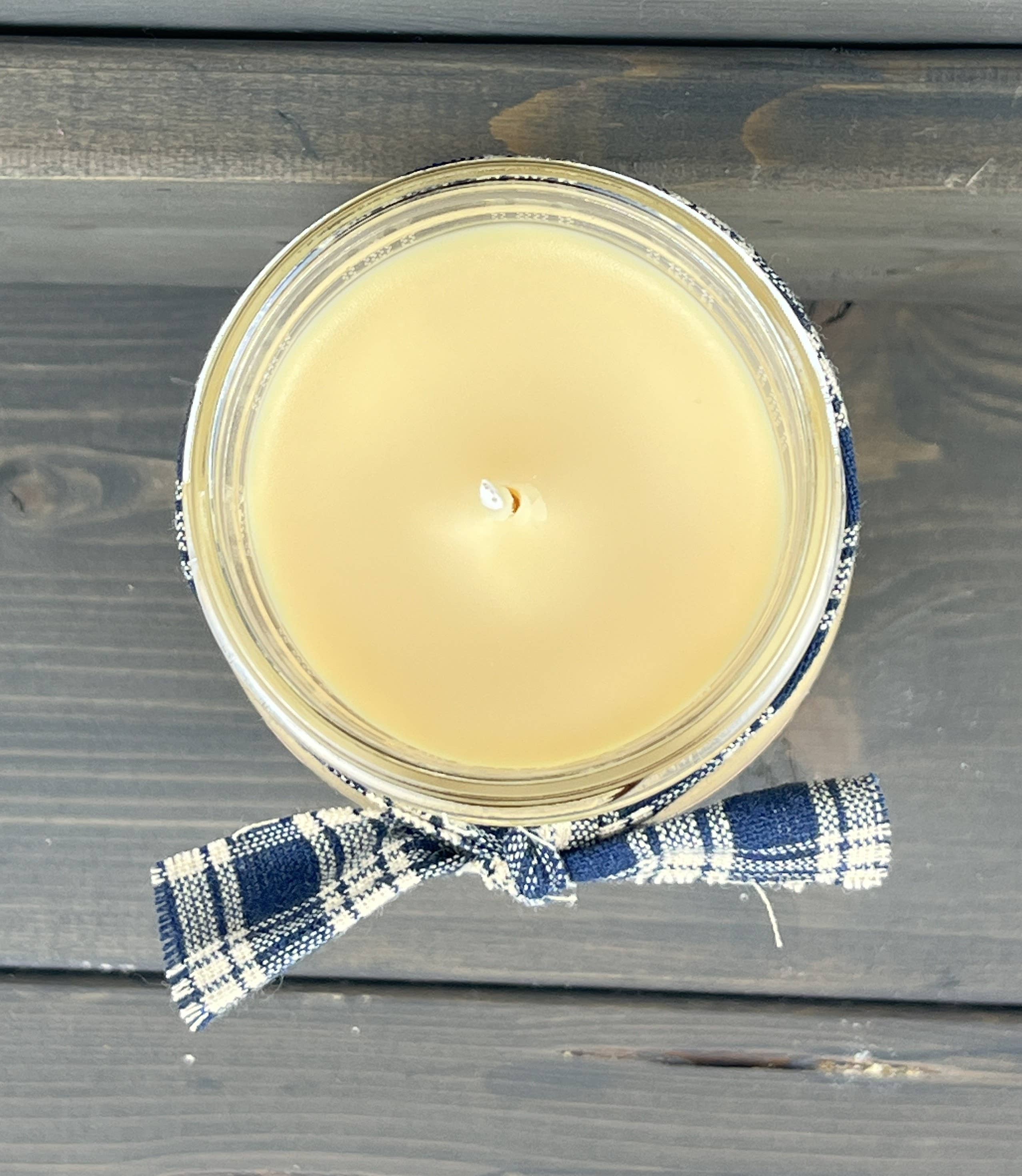 Old Barn Candles - Wholesale Jar/Filled Candle - County Fair 16oz Mason Jar Candle w/ Pewter Lid2