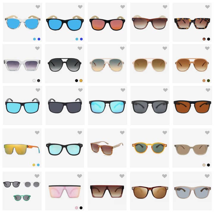 50 x Pairs Maple Sunglasses (Restock Set) for wholesale by Maple Sunglasses (Walnut | Beechwood | Rosewood & Maplewood)