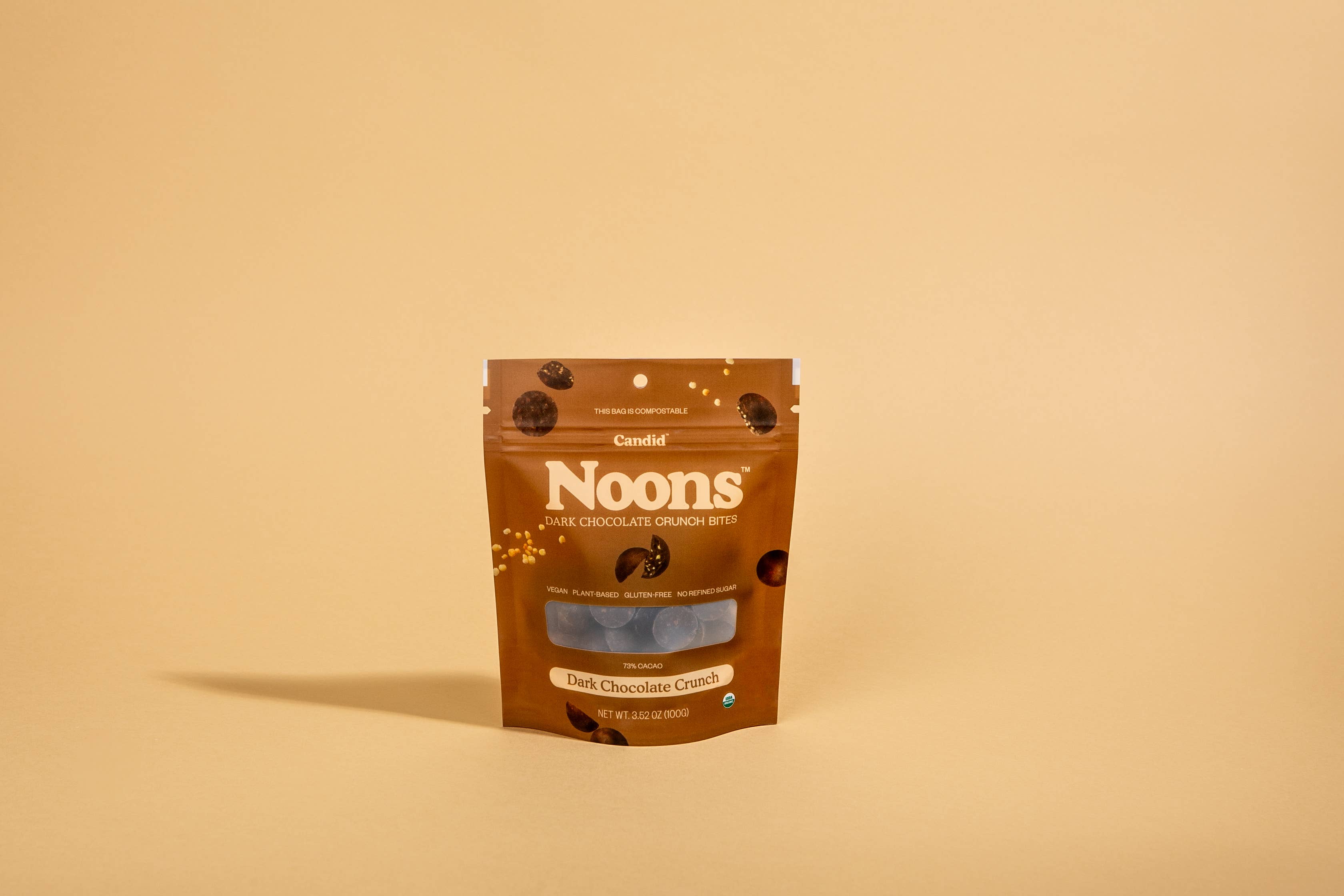 Candid - Wholesale Chocolate Covered Sweets - Noons - Dark Chocolate Crunch Bites1