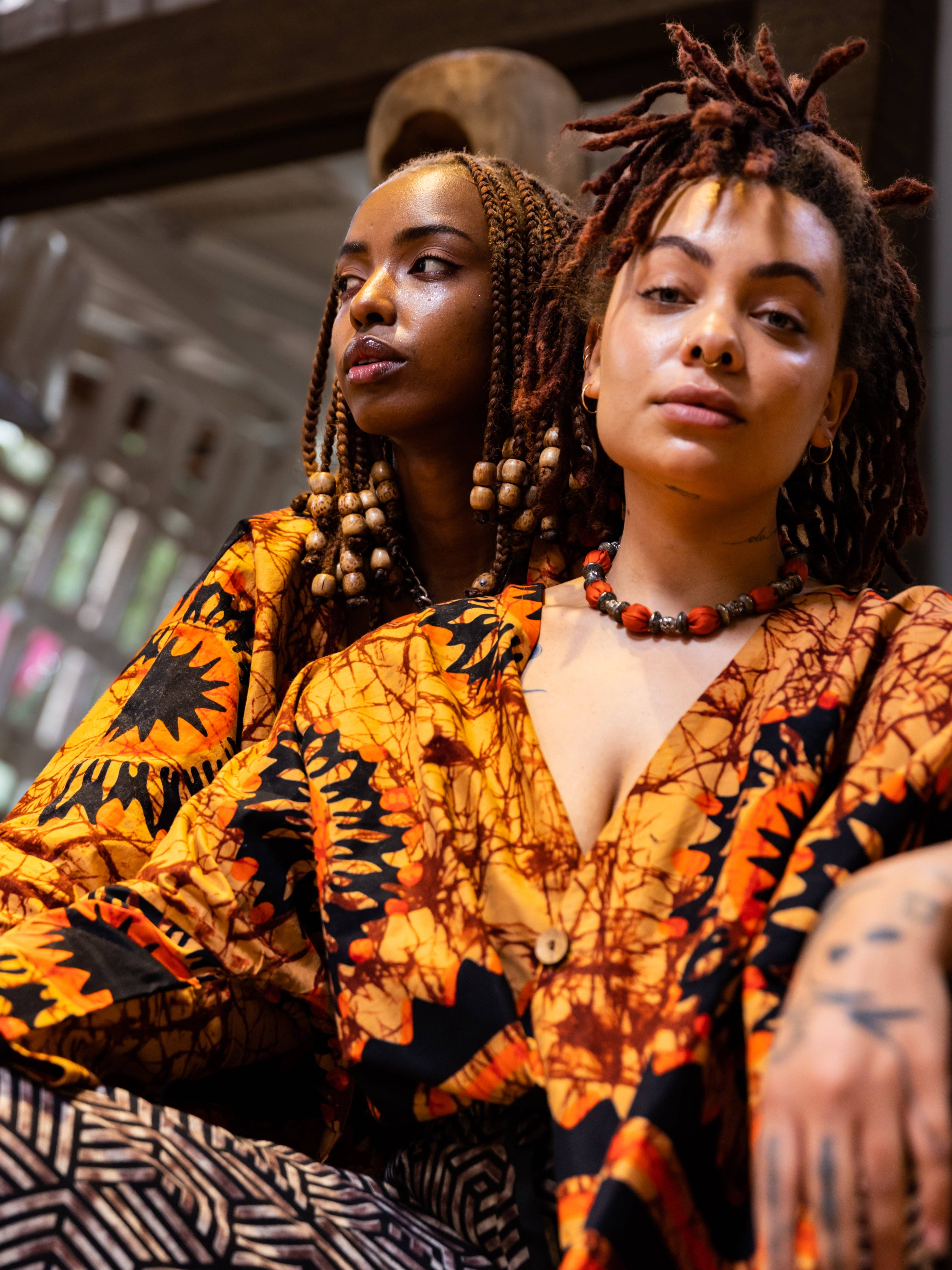 mikono.africa UG - Wholesale Kimono - Women's - Kimono for club+ holiday 'Pembe'2