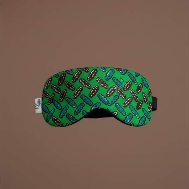 KENDI AMANI - Wholesale Sleep/Eye Mask - Padded Ankara Eye Mask – Soft, Comfortable & Light-Blocking Sleep Mask3