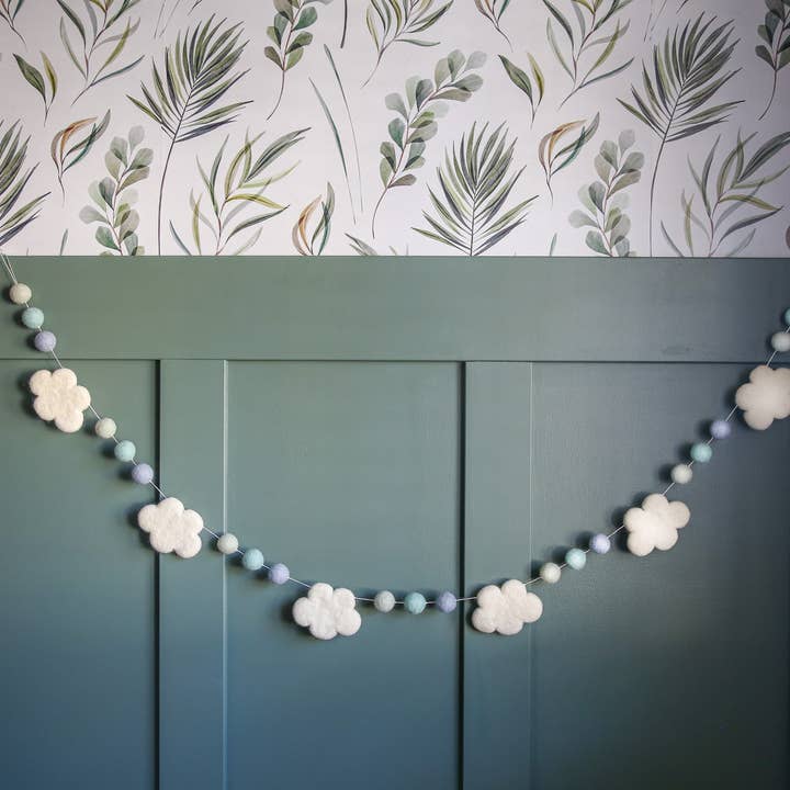 NOEL by Alma Home - Wholesale Bunting/Garland - Baby Photoshoot Cloud Backdrop | Nursery Decor Garland