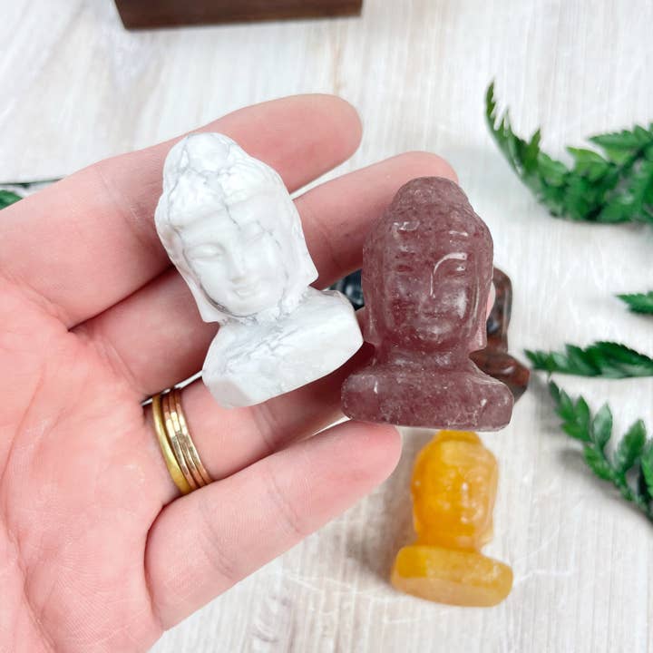 Ewelina Pas Jewelry - Wholesale Spiritual Stone/Crystal - Crystal Buddha Carving2