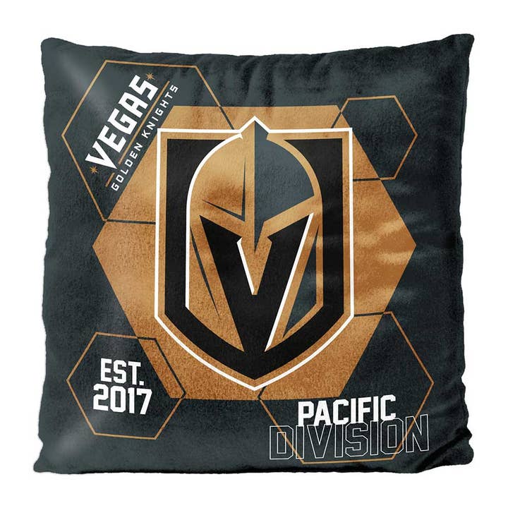 NHL Golden Knights CONNECTOR - Velvet Pillow for wholesale by The Northwest Group