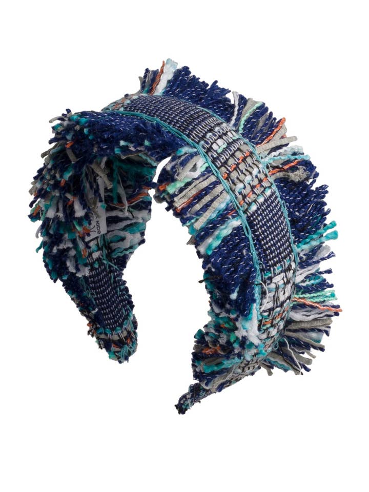 Tapestry Headband - Blue Mix for wholesale by Project 6 NY Kids