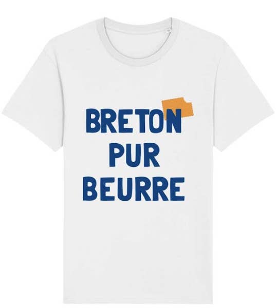 Koloris - Venta al por mayor Camiseta serigrafiada - Hombre - Camisetas hombre - Breton Pure Butter