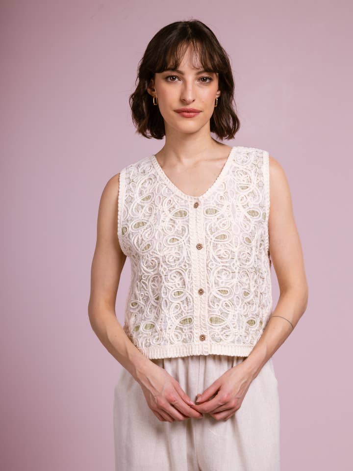 Hoshi Blouse - ILW25093 for wholesale by Cherry Paris