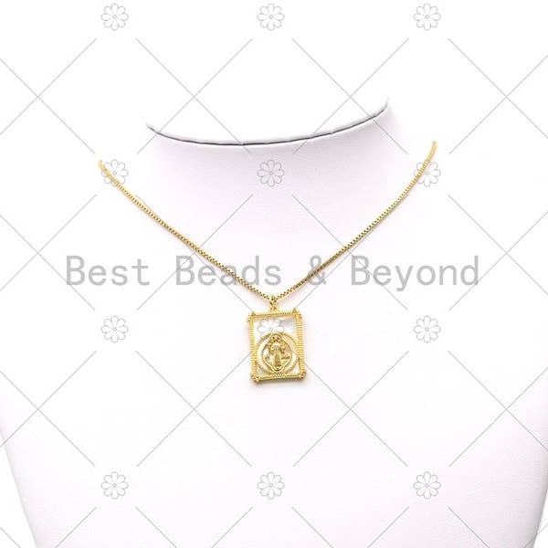 BestBeads&Beyond - Wholesale Individual Charm/Pendant - Virgin Mary Charm, Sku#Z14263