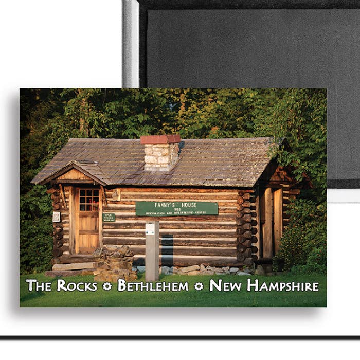 7812 - The Rocks Fanny's House Lang Magnet for engroshandel hos White Mountain Images