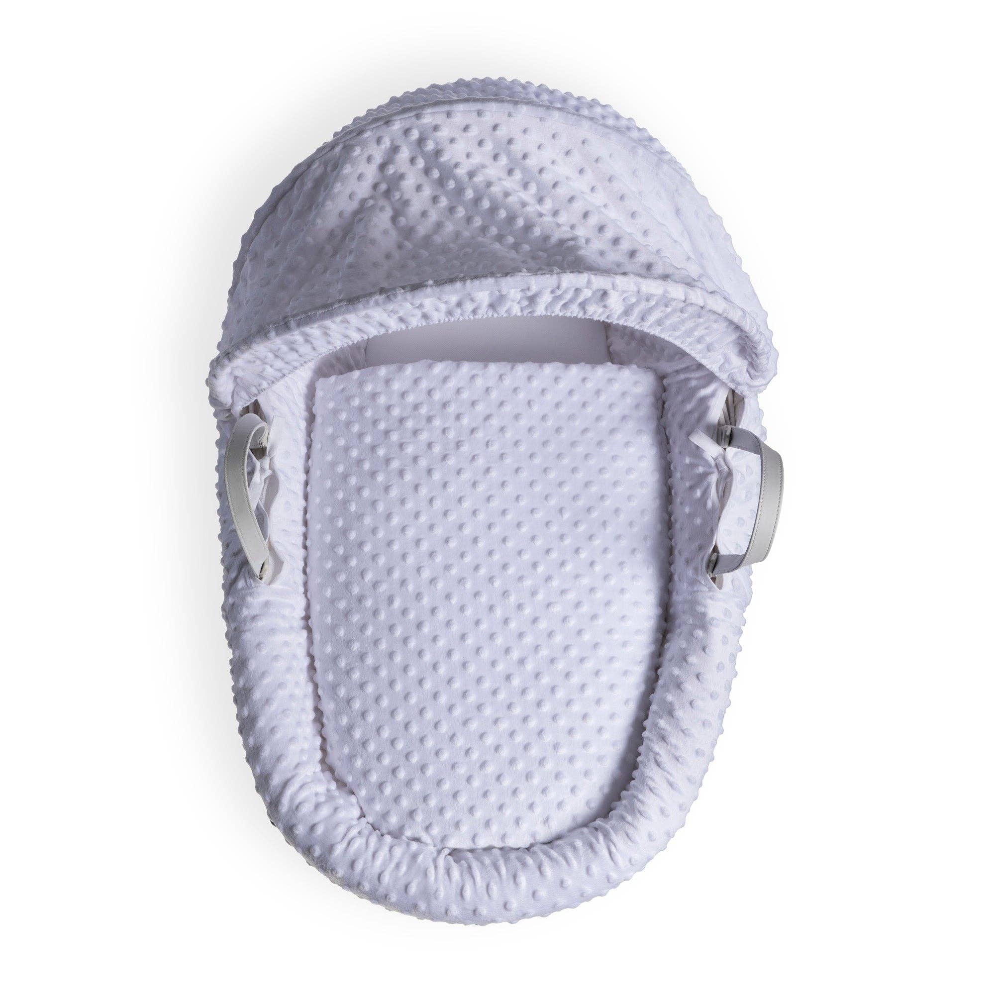 Clair De Lune - Wholesale Wieg - Baby - Kuiltje witte rieten Moses mand22