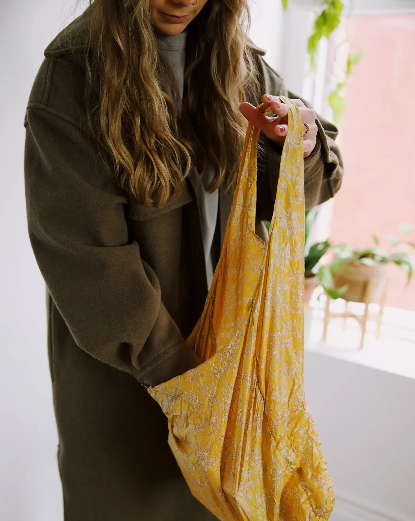 Ethical Global - Wholesale Grocery/Shopping Bag - Shopping/Tote Bag Re-Purposed Sari, Eco-Friendly3