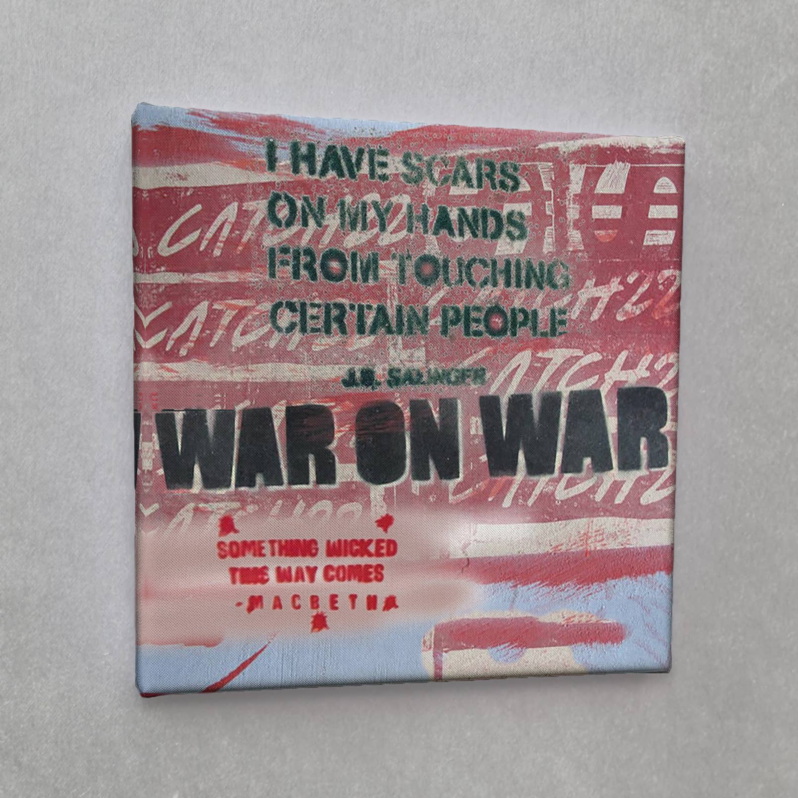 Eicie - Wholesale Art Print - #01431 waronwar street art canvas print