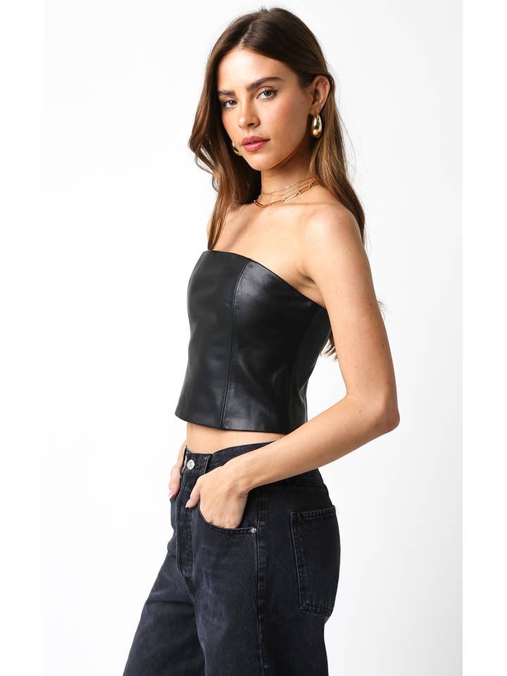 Olivaceous – Blusa - Mulher por atacado – Top de Salgueiro Pu1