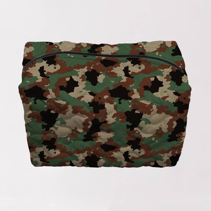 Cheyenne Camo Makeup Bag for wholesale by Ida Mae Home