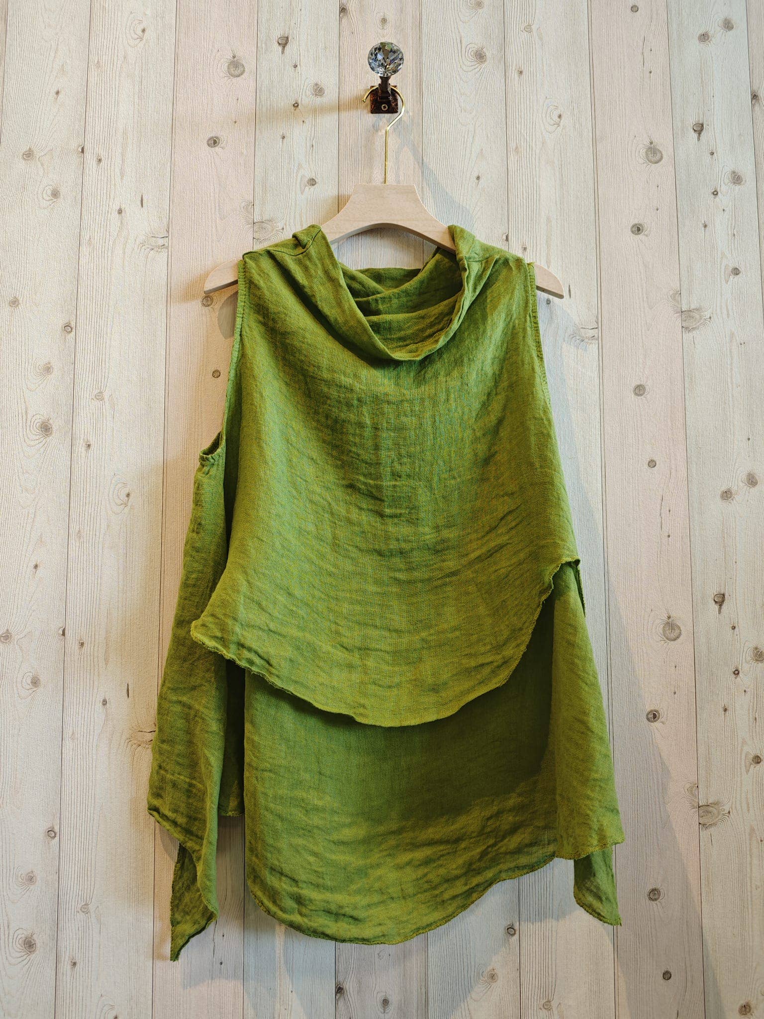 Linen & More - Wholesale Tunic - Women's - REF 3188 100% LINEN BLOUSE4