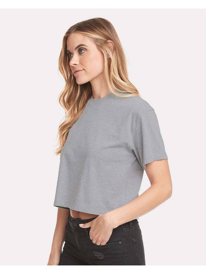 Print The Dream - Wholesale T-Shirt - Women's - Women's Ideal Crop Tee1