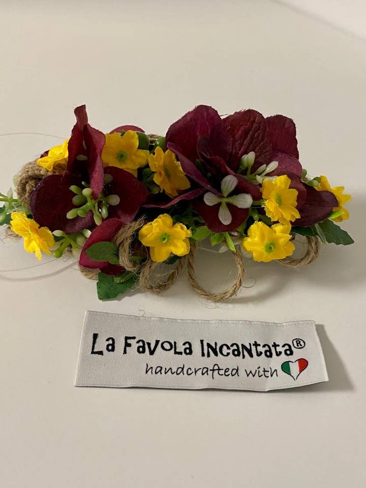 Handmade French clip clip clip clip for wholesale by La Favola Incantata® - Marchio Artigiano