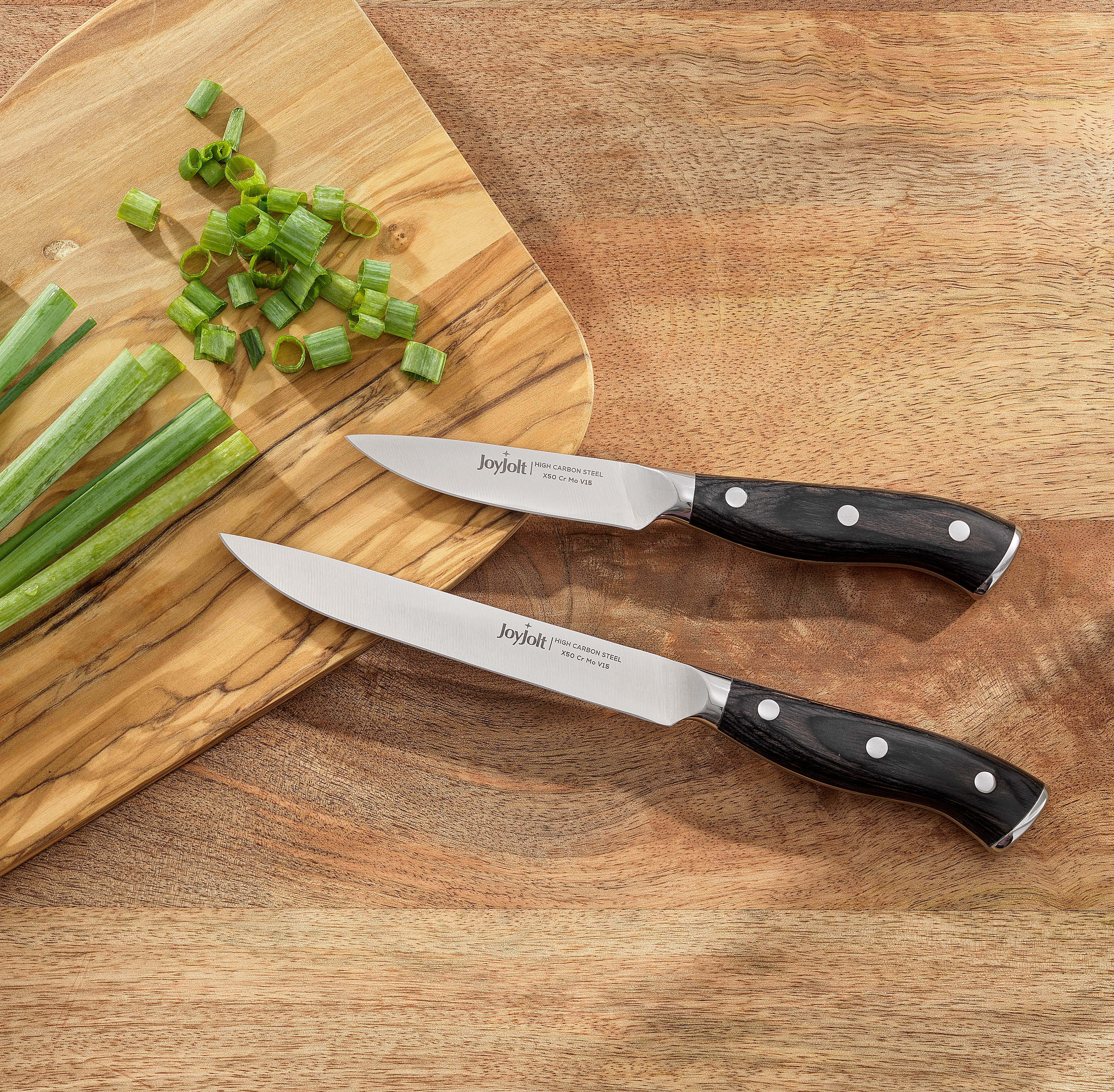 JoyJolt - Wholesale Knife Set - 2pc Kitchen Knife Set High Carbon, x50 German Steel Knives7