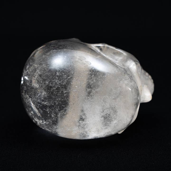 OddNot – wholesale Spiritual stone/crystal – AAA Clear Quartz Crystal Skull - Hand Carved 4.25" Skull
