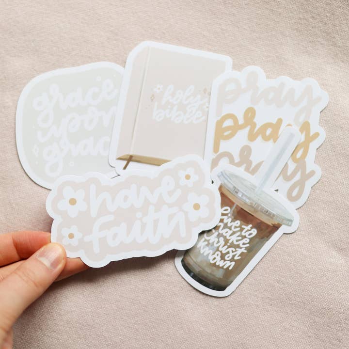 Christian Bible Stickerpakke til Laptops og Notebooks for engroshandel hos The Sticker Shop