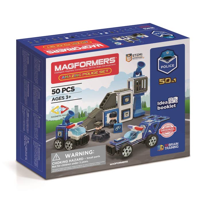 Magformers Australia - Wholesale Building set – Child - Amazing Police Set