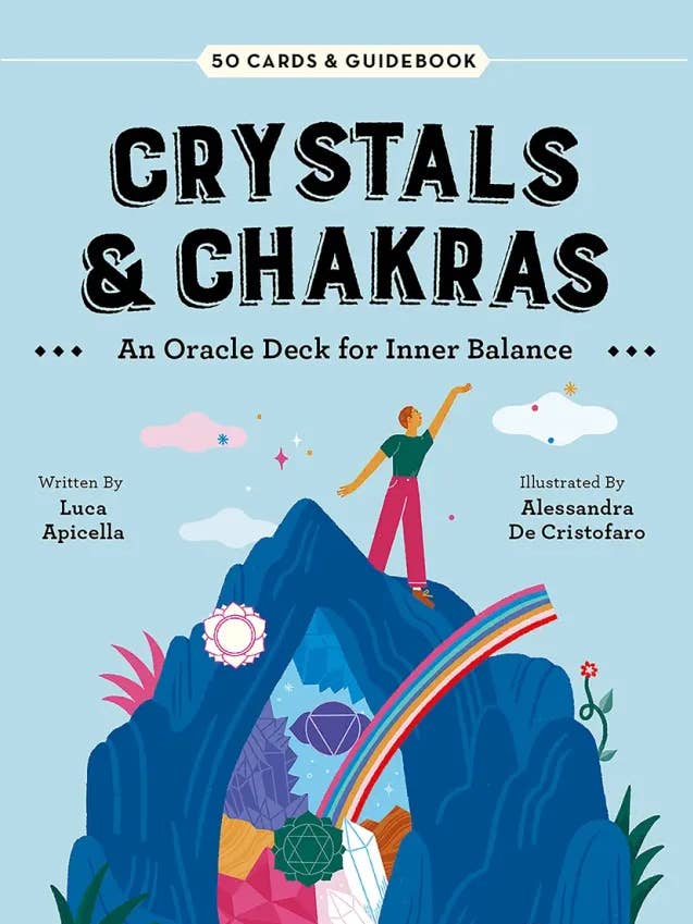 Crystals & Chakras: An Oracle Deck for Inner Balance for wholesale by U.S. Games Systems Inc.