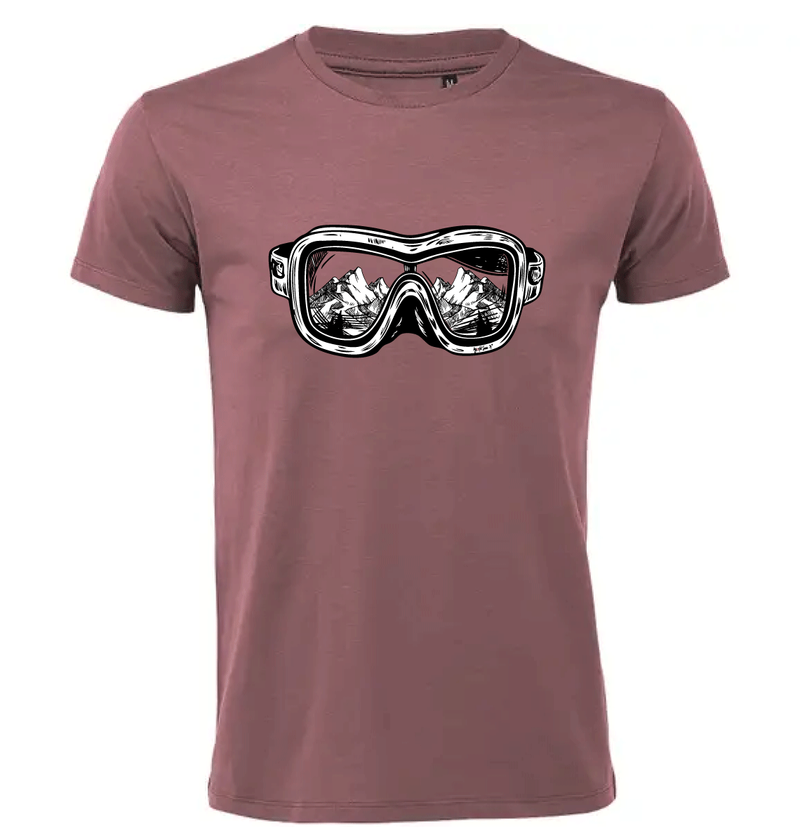 Hot Savoie 74 - Venta al por mayor Camiseta serigrafiada - Hombre - Camiseta Hombre - Máscara de invierno5